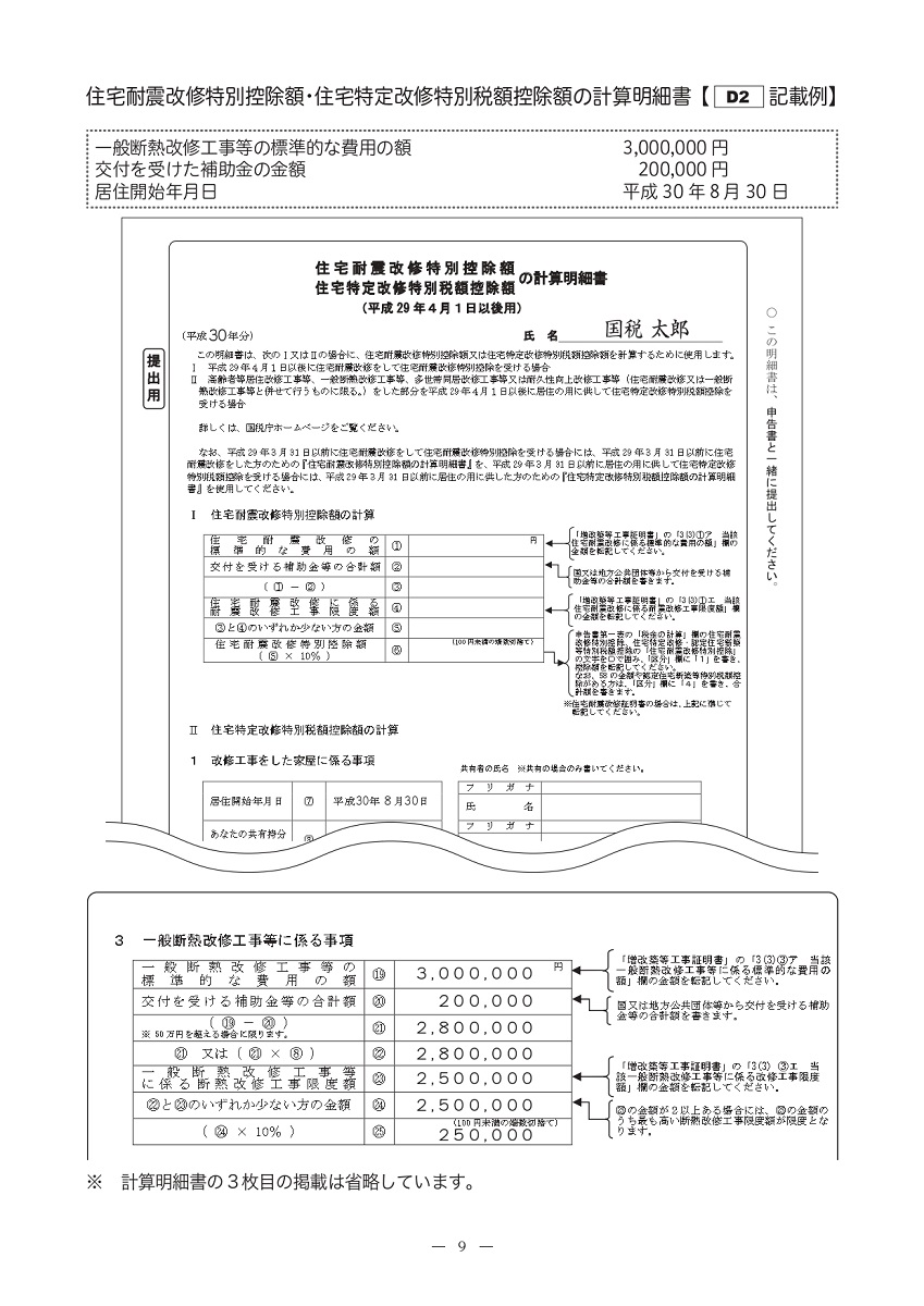 所得税の税額控除を受けられる住宅リフォーム 岡本紀子税理士事務所